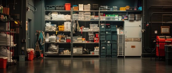 Behind the Scenes: Production Assistants Organizing Props Backstage