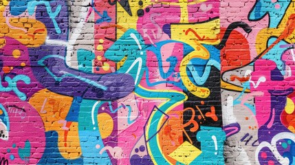 Abstract background of mixed color, geometric figure