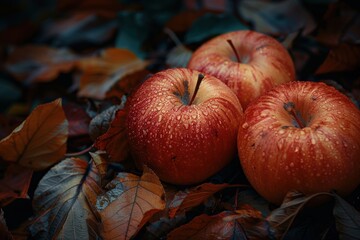 Autumn harvest season, farmers working, golden fields, abundance, rich produce