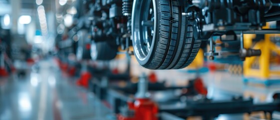 Precision Balancing of Car Wheels on Specialized Machines for Optimal Performance and Safety