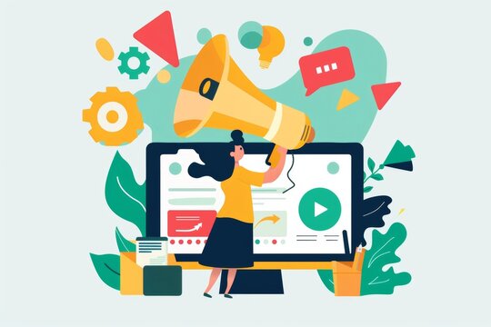 Marketer optimizing a blog post for SEO, focusing on content marketing strategies and search engine optimization tactics to enhance visibility and engagement.