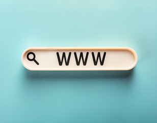 Internet Browser Address Bar Showing 'www'