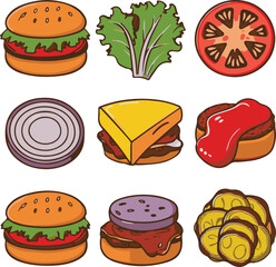 fast food icons