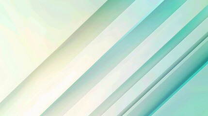 Obraz premium Abstract geometric background with diagonal green lines