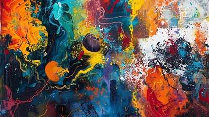 Fototapeta premium Abstract minimaist art