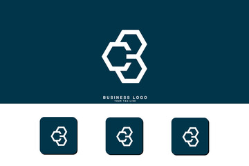 BC, CB, B, C, Abstract Letters Logo Monogram