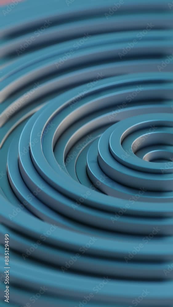 Poster abstract purple spiral layers with gradient effect