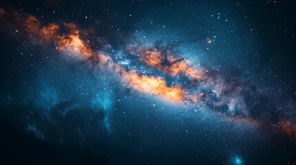 Obraz premium background with stars