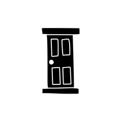 door silhouette icon