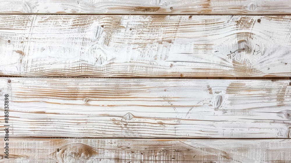 Poster light oak wood texture with white paint, creating a rustic and charming background