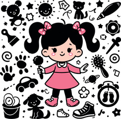 Book cover silhouette vector eps