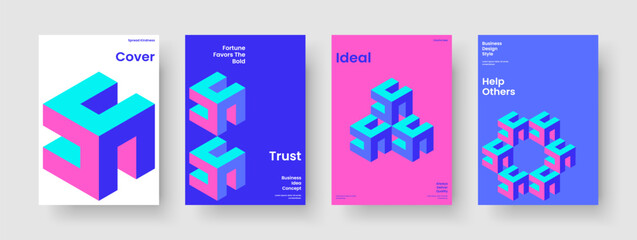 Obraz premium Abstract Flyer Layout. Modern Poster Design. Isolated Banner Template. Business Presentation. Report. Book Cover. Brochure. Background. Leaflet. Brand Identity. Pamphlet. Magazine. Journal