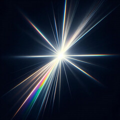 Abstract flare light 