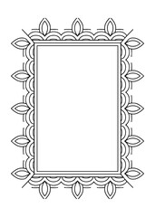 アンティークなフレーム