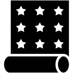 Wallpaper vector icon illustration of Home Improvements iconset.