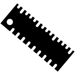 Ruler vector icon illustration of Home Improvements iconset.