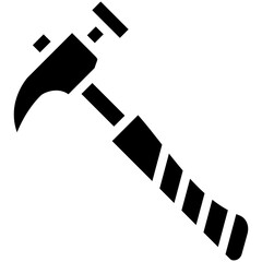 Hammer vector icon illustration of Home Improvements iconset.