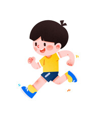 child running 