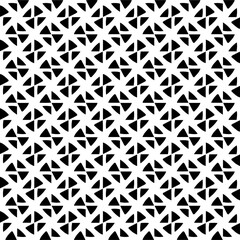 Abstract black figures on a whire background. Seamless texture for fashion, textile design,  on wall paper, wrapping paper, fabrics and home decor. Simple repeat pattern.