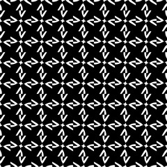 Abstract black figures on a whire background. Seamless texture for fashion, textile design,  on wall paper, wrapping paper, fabrics and home decor. Simple repeat pattern.