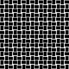 Abstract black figures on a whire background. Seamless texture for fashion, textile design,  on wall paper, wrapping paper, fabrics and home decor. Simple repeat pattern.