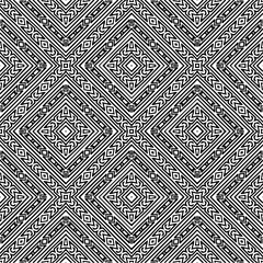 Abstract black figures on a whire background. Seamless texture for fashion, textile design,  on wall paper, wrapping paper, fabrics and home decor. Simple repeat pattern.