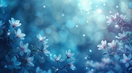 Stickers Ziekenhuis A blue nature background with sparkle.  © Business Pics