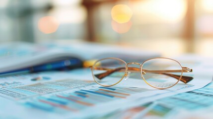 Industry accounting trends and their impacts focus on, focus on financial analysis, vibrant, composite, accounting firm backdrop