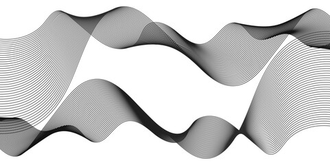 Abstract white background with smooth lines. Abstract blend wave lines and technology background. Dynamic waves vector gradient line soft blend.	
