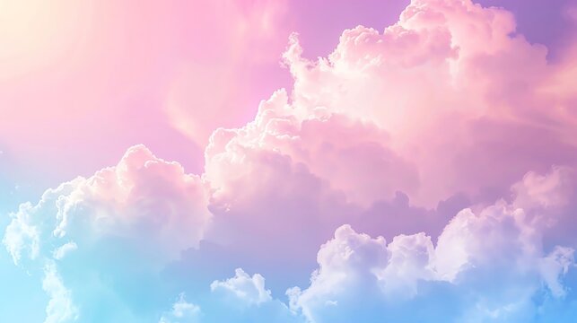 Soft pastel gradients with large, open areas for text