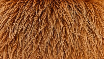 Fototapeta premium orange fur texture background