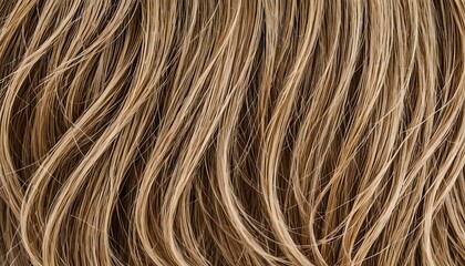 Naklejka premium brown hair strand background