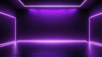 Background with Glowing Lights for Dynamic Effect