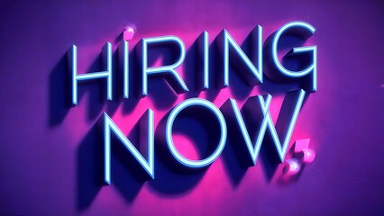 Fototapeta premium We are hiring social media post design template .Hiring Job post template, We are hiring Job advertisement .Job vacancy social media design.Red white background. 