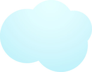 Obraz premium cloud, clouds shape icon design