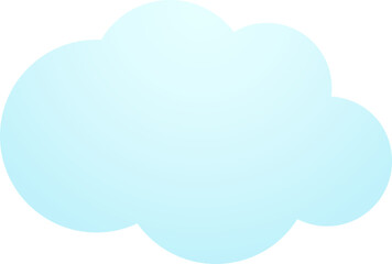 Fototapeta premium cloud, clouds shape icon design