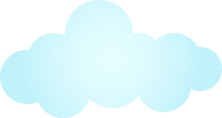 Fototapeta premium cloud, clouds shape icon design