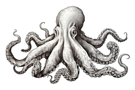 recommend clip art: Octopus animal sketch invertebrate.