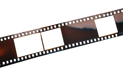 Film strip png, film reels png, film reels png transparent film strip isolated on white, old film reels background.