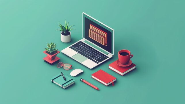 Modern Online Course Platform with Clear and Structured Typography for Enhanced Learning Experience