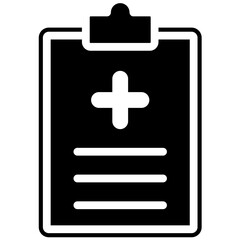 Medical Report vector icon illustration of Pharmacy iconset.