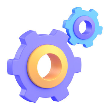 Integration 3D illustration