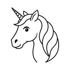 The Best  Unicorn Silhouette Vector Illustration
