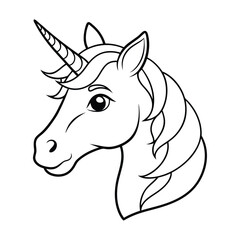 The Best  Unicorn Silhouette Vector Illustration
