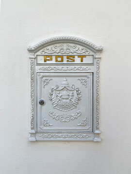 Old mailbox on the wall
