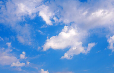 Abstract clouds background with blue sky background