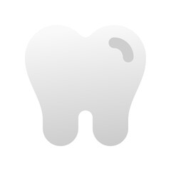 Editable molar, premolar, tooth vector icon. Dentistry, healthcare, medical. Part of a big icon set family. Perfect for web and app interfaces, presentations, infographics, etc