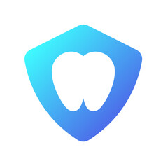 Editable dental protection vector icon. Dentistry, healthcare, medical. Part of a big icon set family. Perfect for web and app interfaces, presentations, infographics, etc
