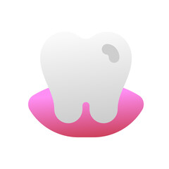 Editable tooth vector icon. Dentistry, healthcare, medical. Part of a big icon set family. Perfect for web and app interfaces, presentations, infographics, etc