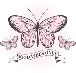 good vibes love yourself stay positive. daisy lettering design choose happy margarita lettering decorative fashion style trend spring summer print pattern positive quote,stationery,motivational,inspir